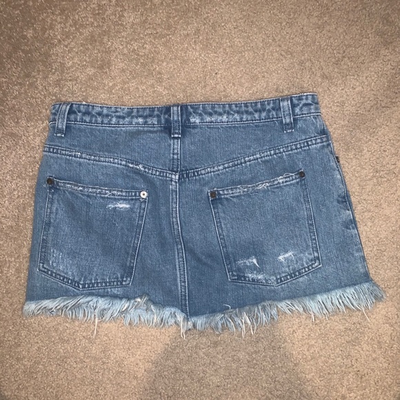 Free People Denim Skirt - Picture 2 of 3